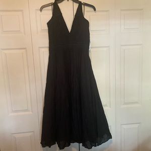 Halter Top Black Dress